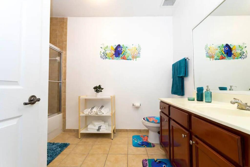 Beautiful Orlando Apt With Nemo Bedroom, 15 Min To Disney! Kissimmee Exterior photo